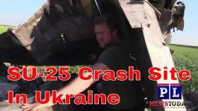 Ukrainian SU 25 Shot Down Over Kherson (Crash Site Special Report) by emy