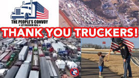 AMAZING Scenes: Hagerstown Truckers Freedom Convoy - PLEASE SHARE by emy
