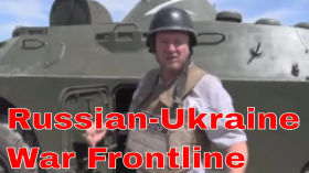 Headed To Frontline With The Russian Army by emy