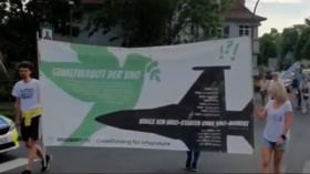 Wow ❤️ so viele Demos für Frieden und Selbstbestimmung in Deutschland, so wie heute in Bad Kissingen by emy