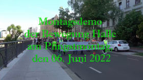 Montagsdemo in Halle am 6.6.2022 - Zusammenschnitt by emy