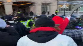 Extended Footage | Protesters Were Peaceful Before Being Trampled in Ottawa by emy