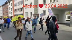 Aachen am 23.04.2022 ❤️ in dieser einen Minute kannst du dir einen Eindruck verschaffen ❤️ by emy