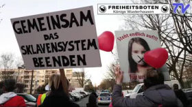 Königs Wusterhausen Spaziergang Gegen Impfpflicht für Frieden Freiheit und Selbstbestimmung 28.03.22 by emy