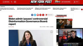 The Ministry of Truth is NO MORE! Biden Admin Cancels The "Disinfo Governance Board" by emy