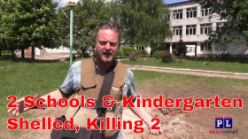 2 Schools and a Kindergarten Shelled Killing At Least 2 in Donetsk by emy