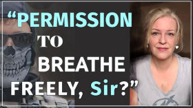 Permission to Breathe Freely, Sir? by Amazing Polly