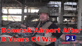 Inside Donetsk airport after 8 years of War by emy