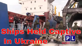 Ships Held Captive In Kherson Ukraine Port. See How by emy