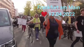 Frankfurt ❤️ Demo gegen die Presse teilweise vor den Medienhäusern ❤️ 12.04.2022 ❤️ by emy