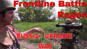 Frontline Battle Rages For Control Of Donbass In The Ukraine - Russia War(Special Report Under Fire) by emy