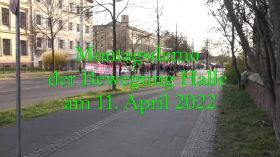 Montagsdemo in Halle am 11.4.2022 - Zusammenschnitt by emy