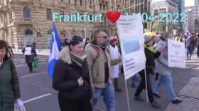 In diesen 3.41 Minuten seht ihr ❤️ Frankfurt am 11.04.2022 ❤️ für Frieden und Selbstbestimmung ❤️ by emy