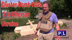 Cluster Bomb Kills 3 In Kherson Ukraine (Special Report) | Patrick Lancaster by emy