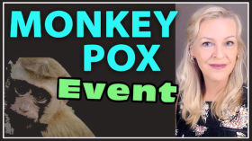 BOOM! Caught Red Handed Planning a Monkey Pox Event by Amazing Polly
